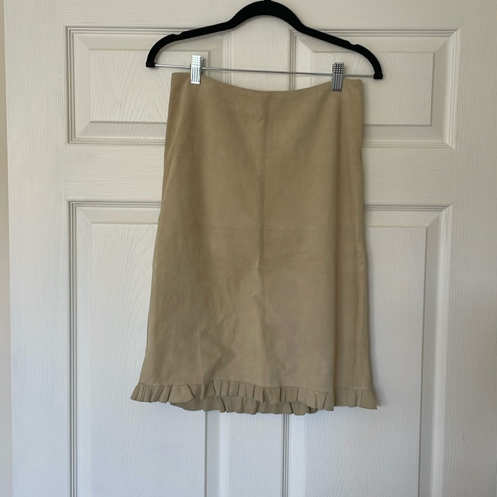 Michael Kors Suede Skirt